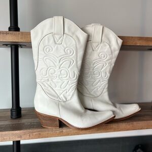 Penny Loves Kenny Western Leather Cowboy Boots